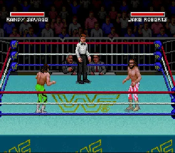 WWF Super WrestleMania (USA) screen shot game playing